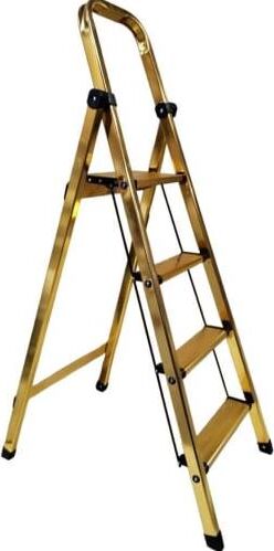 картинка Стремянка LWI Cтремянка Комфорт 4 ст(Gold) арт. - KO4 GOLD LWI Cтремянка Комфорт 4 ст(Gold) арт. - KO4 GOLD от магазина Tovar-RF.ru