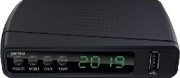 картинка perfeo dvb-t2/c приставка "stream" для цифр.tv, wi-fi, iptv, hdmi, 2 usb, dolbydigital, пульт ду perfeo (pf-a4351) stream dvb-t2/c от магазина Tovar-RF.ru