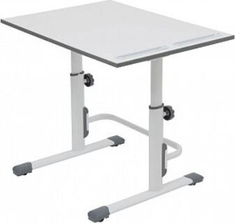 картинка парта polini растущая парта-трансформер polini kids simple м1 75х55 см, белый-серый (1кор) polini растущая парта-трансформер polini kids simple м1 75х55 см, белый-серый (1кор) от магазина Tovar-RF.ru