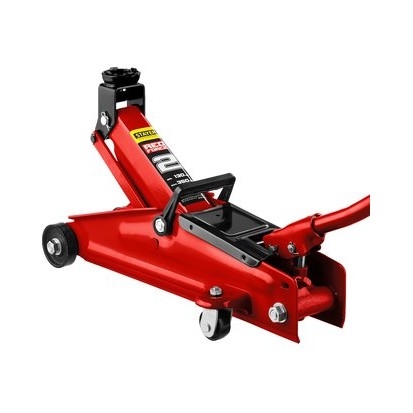 картинка stayer "red force" домкрат гидравлический подкатной, 2т, 130-350мм, [43153-2] от магазина Tovar-RF.ru