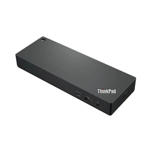 картинка lenovo [40b00135cn] thinkpad universal thunderbolt 4 dock  usb-c dock (2x dp, 1x hdmi, 4x usb a 3.1 gen 1, 1x usb type-c, 1x rj-45, 1x combo audio jack 3.5mm/thunderbolt 4 power/up to 4 ext monitors от магазина Tovar-RF.ru