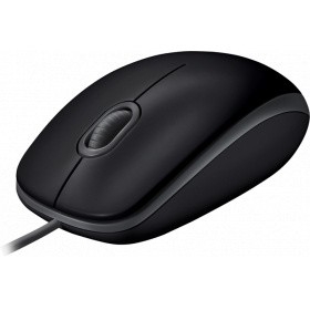 картинка 910-005508 мышь logitech b110 silent черный/серый [оптическая (1000dpi) usb2.0 для ноутбука (2but)] от магазина Tovar-RF.ru