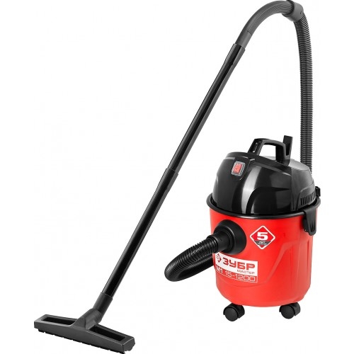 картинка ЗУБР Пылесос хозяйственный [ПУ-15-1200 М1] { модель М1-15, 15 л, 1200 Вт, сухая и влажная уборка } от магазина Tovar-RF.ru