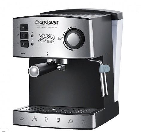 картинка кофеварка endever costa-1060 espresso, 1 000 вт, 15 бар магазин Tovar-RF.ru являющийся официальным дистрибьютором в России картинка кофеварка endever costa-1060 espresso, 1 000 вт, 15 бар от магазина Tovar-RF.ru