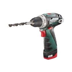картинка Metabo PowerMaxx BS Безударная дрель-шуруповерт [600984500] { 12В 2х2.0,LC12,патр,кейс } от магазина Tovar-RF.ru