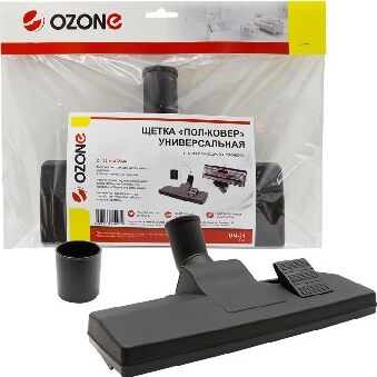 картинка аксессуары д/пылесосов ozone un-21 универсальная щетка для пылесоса "пол-ковер" от магазина Tovar-RF.ru