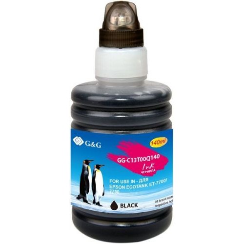 картинка чернила g&g gg-c13t00q140 черный140мл для epson ecotank 7700/7750 от магазина Tovar-RF.ru