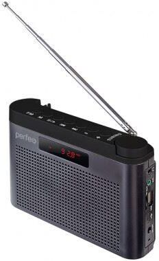 картинка радиоприемник perfeo (pf_d0569) тайга , серый perfeo (pf_d0569) тайга , серый от магазина Tovar-RF.ru