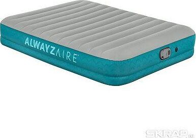 картинка надувные кровати, матрасы,кресла bestway матрас надувной queen с двойным аккумуляторным насосом 203*152*36 см 69078от магазина Tovar-RF.ru