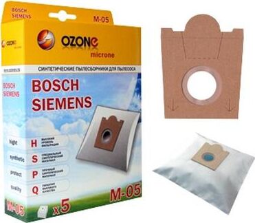 картинка пылесборники ozone microne m-05 синтетика компл. 5шт. ozone microne m-05 синтетика компл. 5шт. от магазина Tovar-RF.ru
