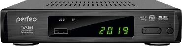 картинка perfeo dvb-t2/c приставка "leader" для цифр.tv, wi-fi, iptv, hdmi, 2 usb, dolbydigital, пульт ду perfeo (pf-a4412) leader dvb-t2/c от магазина Tovar-RF.ru