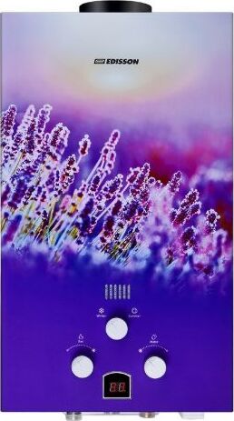 картинка водонагреватель газовый edisson e 20 gd (лаванда) эдэб02945 edisson e 20 gd (лаванда) эдэб02945 от магазина Tovar-RF.ru