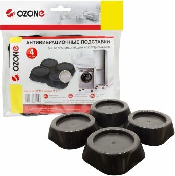 картинка аксессуары д/быт. тех-ки ozone cma-11w антивибрационные подставки черные от магазина Tovar-RF.ru