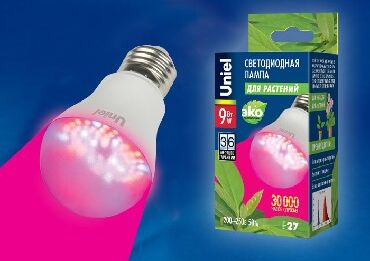 картинка Лампа декоративная светодиодная UNIEL (09645) LED-A60-9W/SP/E27/CL ALM01WH UNIEL (09645) LED-A60-9W/SP/E27/CL ALM01WH от магазина Tovar-RF.ru