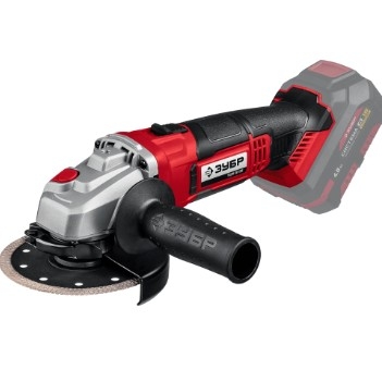картинка ЗУБР Угловая шлифовальная машина аккумуляторная [УШМ-18-125] {8В, без АКБ, в коробке} от магазина Tovar-RF.ru