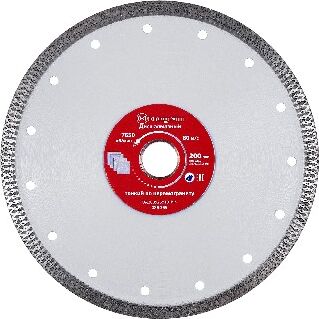 картинка MONOGRAM (086-365) Диск алмазный турбо-тонкий Special 200х25,4/22,2x10мм по керамограниту от магазина Tovar-RF.ru