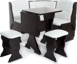 картинка Набор мебели для кухни БИТЕЛ НАРЦИСС Венге/Милк (молочный) (4 кор) БИТЕЛ НАРЦИСС Венге/Милк (молочный) (4 кор) от магазина Tovar-RF.ru