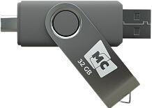 картинка more choice (4620202559067) usb 32gb 2.0 type-c мф32а silver от магазина Tovar-RF.ru