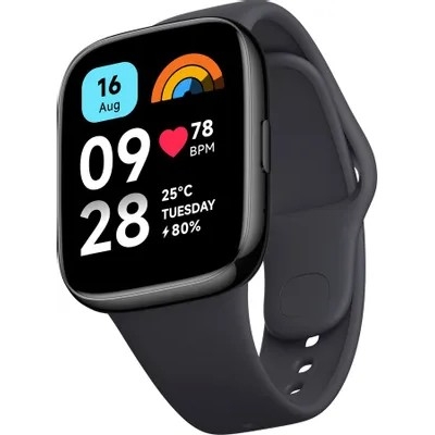 картинка часы наручные xiaomi смарт-часы redmi watch 3 active black m2235w1  от магазина Tovar-RF.ru