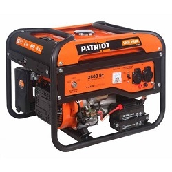 картинка Генератор бензиновый PATRIOT Max Power SRGE 3500E [474103150] { Двигатель: 4т, OHV, АИ-92, 210 сс, 7 л.с; Напряжение: 1ф, 220В, 50Гц, AVR; Мощность ном/макс: 2.5/2.8 кВт} от магазина Tovar-RF.ru