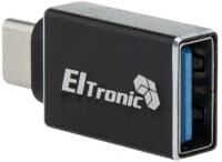 картинка eltronic (1-50) type-c to usb-a 3.0 (черный) от магазина Tovar-RF.ru