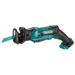 картинка Makita JR105DWAE Пила сабельная аккумуляторная [JR105DWAE] {10.8В,2х2Ач Li-ion(слайдер),0-3300об\м,ход-13мм,рез-50мм,1.3кг,чем,подсв} от магазина Tovar-RF.ru
