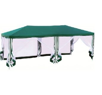 картинка тенты шатры беседки green glade тент садовый 1056 3х6х2,5м полиэстерот магазина Tovar-RF.ru