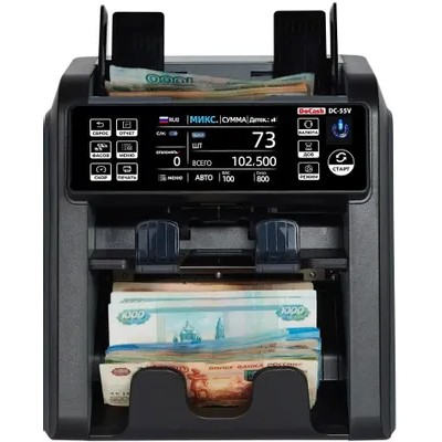 картинка DoCash DC 55V Сортировщик банкнот мультивалюта магазин Tovar-RF.ru являющийся официальным дистрибьютором в России картинка DoCash DC 55V Сортировщик банкнот мультивалюта от магазина Tovar-RF.ru