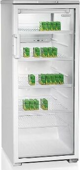 картинка Холодильник БИРЮСА 290 290л белый витрина БИРЮСА 290 290л белый витрина от магазина Tovar-RF.ru