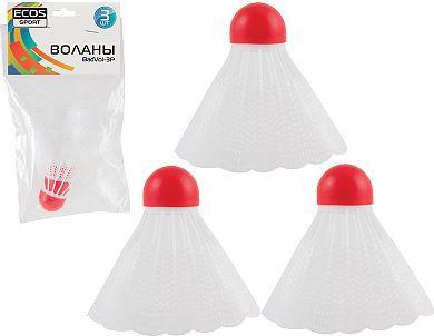 картинка воланы ecos воланы (набор из 3 шт) badvol-3p 323115 от магазина Tovar-RF.ru