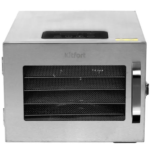 картинка сушка для фруктов и овощей kitfort kt-1917 6под. 400вт нержавеющая сталь от магазина Tovar-RF.ru