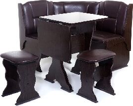 картинка Набор мебели для кухни БИТЕЛ НАРЦИСС Венге/Умбер (шоколад) ( 4 кор) БИТЕЛ НАРЦИСС Венге/Умбер (шоколад) (4 кор.) от магазина Tovar-RF.ru