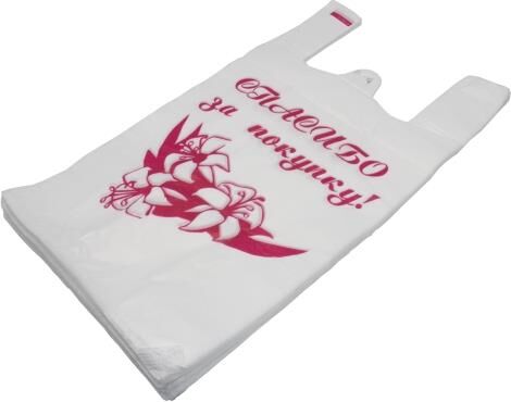 картинка Пакет АРТПЛАСТ (МАЙ59597) майка 28+16х50 "Спасибо" АРТПЛАСТ (МАЙ59597) майка 28+16х50 "Спасибо" от магазина Tovar-RF.ru