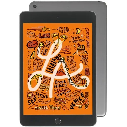 картинка apple ipad mini 7.9-inch (5th gen) wi-fi + cellular 256gb space grey (muxc2hn/a) от магазина Tovar-RF.ru