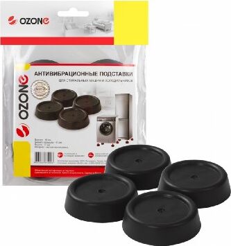 картинка аксессуары д/быт. тех-ки ozone cma-14b антивибрационные подставки черные от магазина Tovar-RF.ru