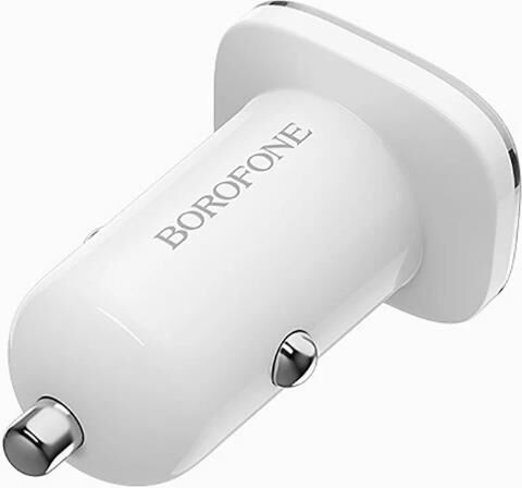 картинка азу borofone (6931474708649) bz12 white азу 2usb 2.4a от магазина Tovar-RF.ru