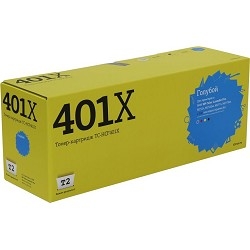 картинка t2 cf401x картридж (tc-hcf401x) для hp clj pro m252n/m252dw/m277n/m277dw (2300 стр.) голубой, с чипом от магазина Tovar-RF.ru