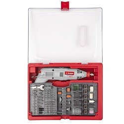 картинка ЗУБР Гравер [ЗГ-130ЭК H176] { электрический с набором мини-насадок в кейсе, 176 предметов } от магазина Tovar-RF.ru