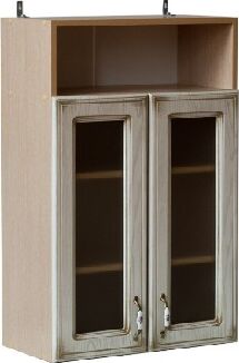 картинка Кухонный модуль БИТЕЛ АНЖЕЛИКА ШКН 600ПВ (высота 920) фасад ясень/патина, каркас дуб молочный БИТЕЛ АНЖЕЛИКА ШКН 600ПВ (высота 920) фасад ясень/патина, каркас дуб молочный от магазина Tovar-RF.ru