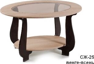 картинка Стол журнальный БИТЕЛ СЖ-25 Дуб/Венге БИТЕЛ СЖ-25 Дуб/Венге от магазина Tovar-RF.ru