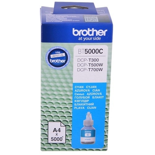 картинка brother bt5000c чернила, cyan dcpt300/500w/700w (48,8мл, 5000стр) (bt5000c) от магазина Tovar-RF.ru