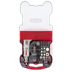 картинка ЗУБР Гравер [ЗГ-130ЭК H172] { электрический с набором мини-насадок в кейсе, 172 предмета } от магазина Tovar-RF.ru