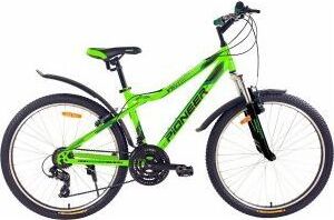 картинка велосипед pioneer favorite 26"/16" green-black-darkgreen магазин Tovar-RF.ru являющийся официальным дистрибьютором в России картинка велосипед pioneer favorite 26"/16" green-black-darkgreenот магазина Tovar-RF.ru