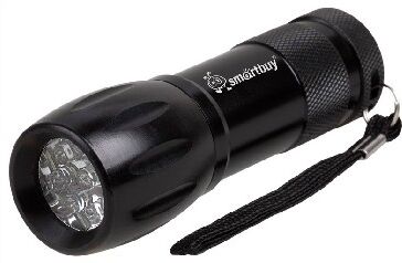 картинка cветодиодный фонарь smartbuy (sbf-103-b) 9 led алюминиевыйот магазина Tovar-RF.ru