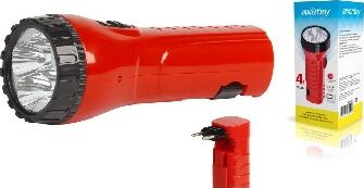 картинка cветодиодный фонарь smartbuy (sbf-95-r) 7 led с прямой зарядкой smartbuy (sbf-95-r) 7 led с прямой зарядкойот магазина Tovar-RF.ru