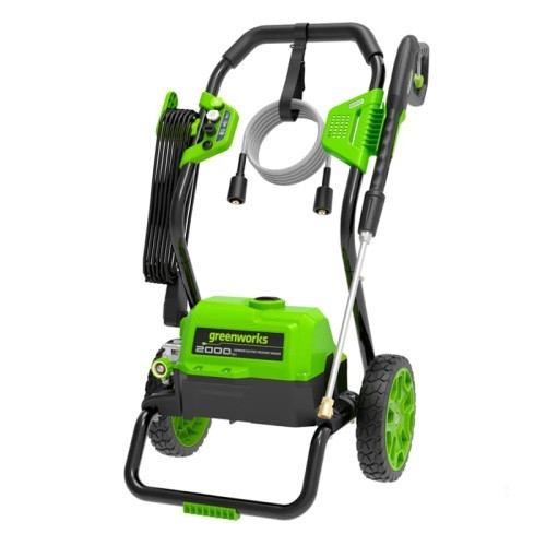 картинка greenworks gpw2000 мойка высокого давления электрическая, 1800 вт, 140 бар [5106707] от магазина Tovar-RF.ru
