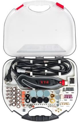 картинка Гравер электрический P.I.T. Гравер электрич. PMG150-С МАСТЕР (150Вт, гиб.вал, ц.3,2мм, ск.10000-33000об/мин, 211 предм.) P.I.T. Гравер электрич. PMG150-С МАСТЕР (150Вт, гиб.вал, ц.3,2мм, ск.10000-33000об/мин, 211 предм.) от магазина Tovar-RF.ru