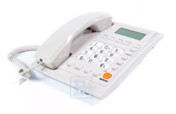 картинка телефон проводной вектор 801/07 white от магазина Tovar-RF.ru