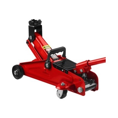 картинка stayer "red force" домкрат гидравлический подкатной, 2т, 125-320мм, [43152-2] от магазина Tovar-RF.ru