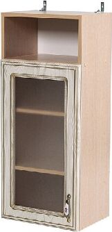 картинка Кухонный модуль БИТЕЛ АНЖЕЛИКА ШКН 400ПВ (высота 920) фасад ясень/патина, каркас дуб молочный БИТЕЛ АНЖЕЛИКА ШКН 400ПВ (высота 920) фасад ясень/патина, каркас дуб молочный от магазина Tovar-RF.ru